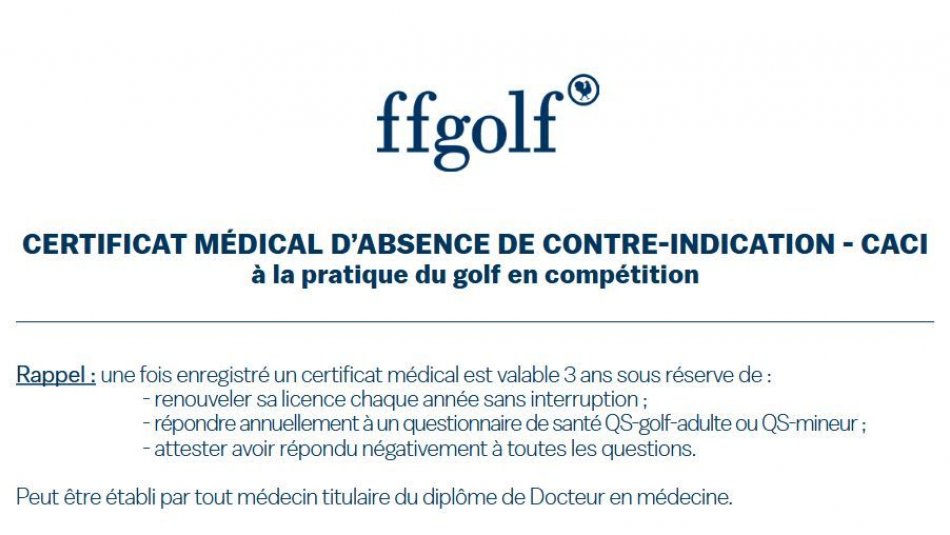 Certificat médical et Questionnaire Santé 2026