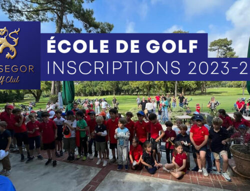 Inscriptions école de golf 2023-2024